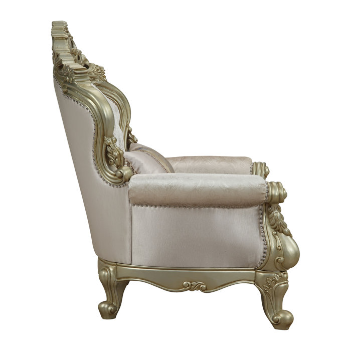 Rosdorf Park Barrette Upholstered Armchair Wayfair